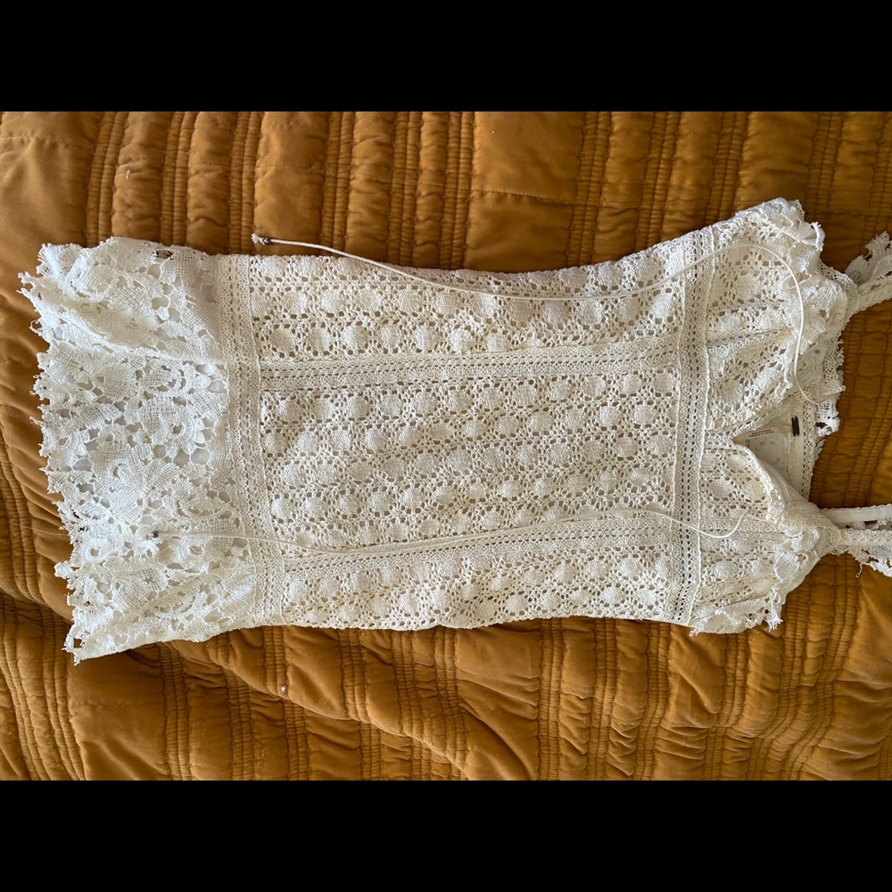 Free people Size 4 crochet dress